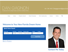 Tablet Screenshot of dangagnonrealty.com